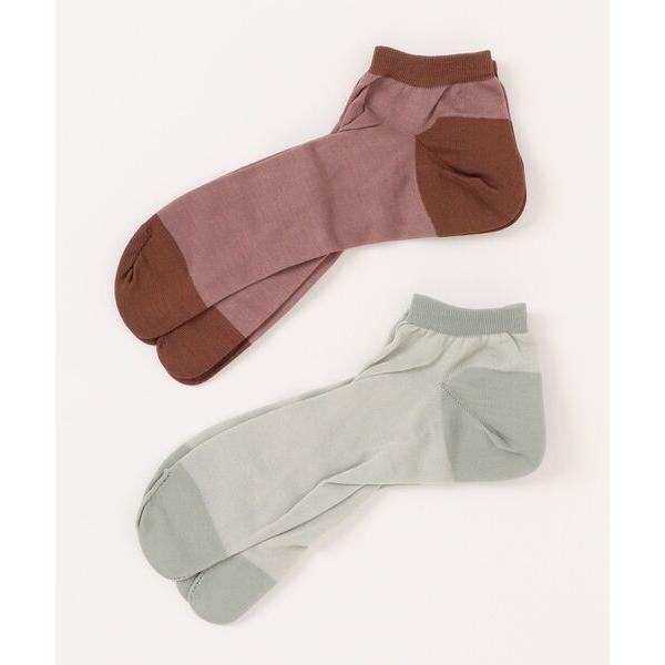 靴下 babaco 2 Pairs of Words Socks LEFT AND RIGHT レデ...