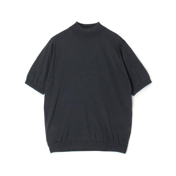 セーター ニット JOHN SMEDLEY ARBER コットン モックネックニット メンズ
