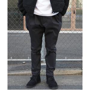 スラックス 「BEN DAVIS PROJECT LINE」3タックテーパードパンツ メンズ レディース
