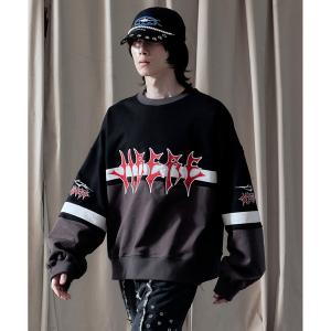 トレーナー スウェット LIBERE リベーレ / HOCKEY JERSEY SWEAT ホッケージャージープルオーバービッグシルエットスウェット / 251236-251237