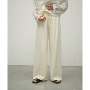 ワイドパンツ パンツ Waist Spindle Easy Pants / ウエストスピンドルイージーパンツ レディース