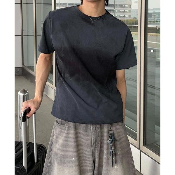 tシャツ 「EPNK」Spray crew neck tee / スプレークルーネックTee メンズ...