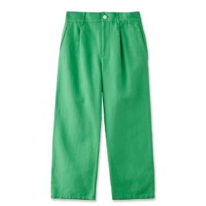 パンツ コットンリネンスタンダードパンツ レディース