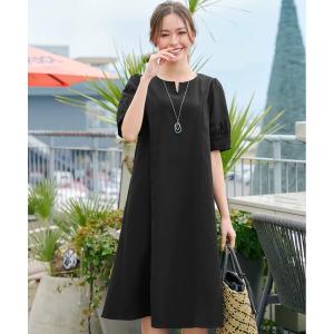 PINKY&DIANNE（ピンキー アンド ダイアン） 7分袖ワンピース 36 レッド