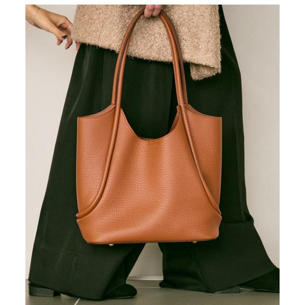 トートバッグ Cord tote bag with pouch / ポーチ付コードトートバック レデ...
