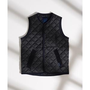 「LAVENHAM」 ベスト M ブラック メンズ