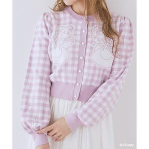 カーディガン シンデレラ/スージー＆パーラ/チェックカーディガン レディース