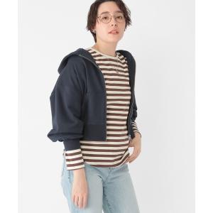 パーカー 「daily CLIP」ダブルZIPスウェットパーカー レディース