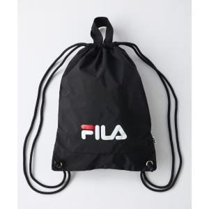 ポーチ 「FILA/フィラ」キッズベーシックナップサック　巾着タイプ　プールバッグ　体操服入れ キッズ 子供 男の子 女の子