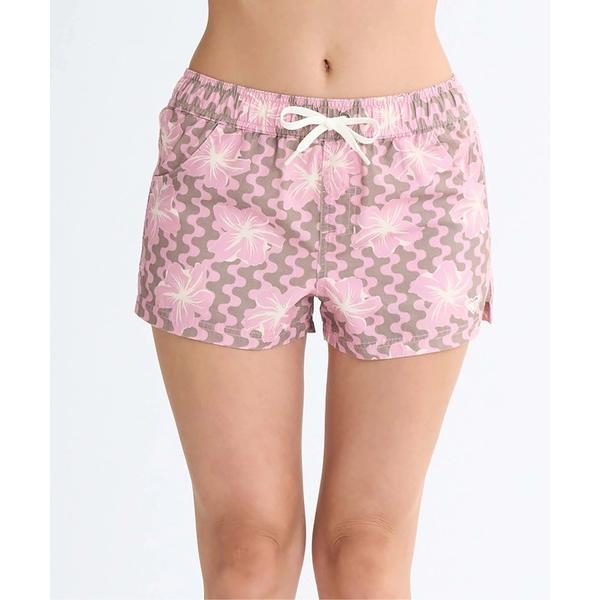 水着 PARTY WAVES SHORTS /ロキシー総柄ボードショーツ（水着） レディース