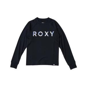 ラッシュガード MINI ARTSY FLORAL LO /ロキシーキッズロゴ長袖ラッシュガード(水着) キッズ 子供 女の子