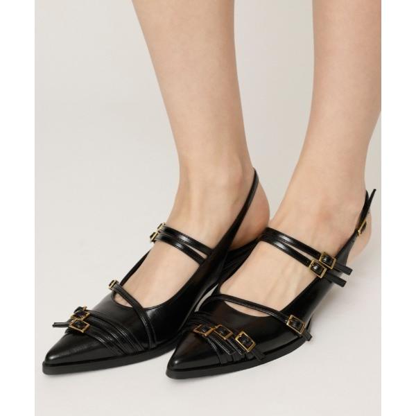 パンプス BELTED SLING PUMPS ベルティド スリング パンプス