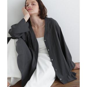 LE PHIL（ル フィル） ブラウス シャツ バイカラーテントブラウス