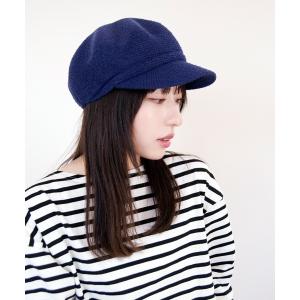 帽子 キャスケット ぽこぽこキャスケット レディース