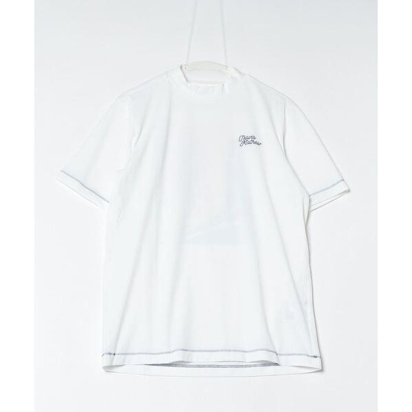シャツ トラヴィスマシュー  S/S Chain Stitch Retro Mock メンズ