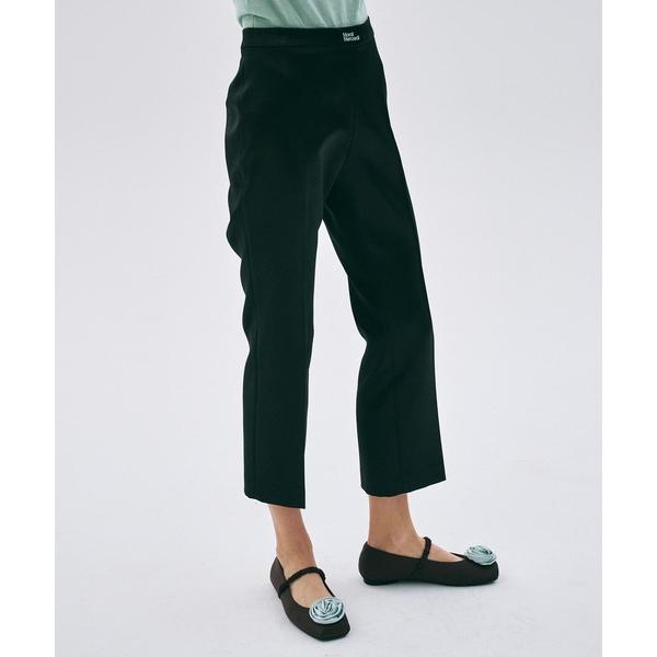 スラックス パンツ SATIN CROPPED SLIMFIT PANTS / サテン クロップド ...