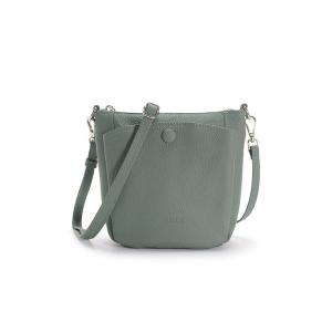 ショルダーバッグ バッグ 「BARCOS/バルコス」スクエア型シュリンクレザーショルダーバッグ レディース