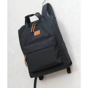デイバック リュック 撥水ナイロン 11ポケット 2WAY トート リュックサック A4・PC収納対応モデル レディース メンズ
