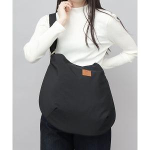 ショルダーバッグ バッグ 撥水ナイロン 6ポケット 型金入り バルーンショルダーバッグ A4収納対応 レディース メンズ