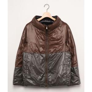 「HERNO」 ダウンジャケット 42 ブラウン レディース