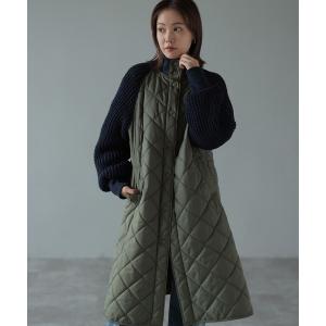 「HERENCIA」 コート MEDIUM グリーン レディース