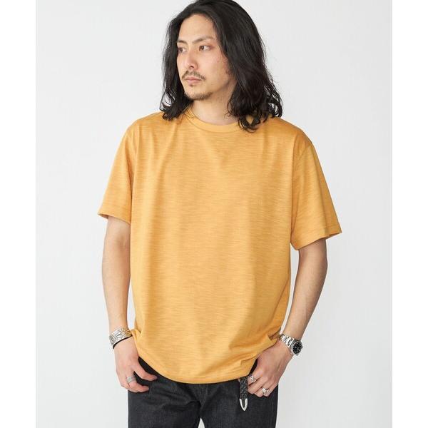 tシャツ SHIPS: リネン ライク スラブ ショートスリーブ Tシャツ メンズ