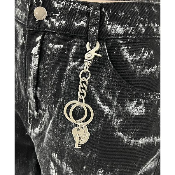 キーホルダー チャーム付きウエストチェーン
