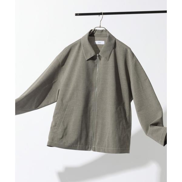 シャツ 「吸水速乾・イージーケア」「Satistex Dry」リラックスジップシャツジャケット メン...