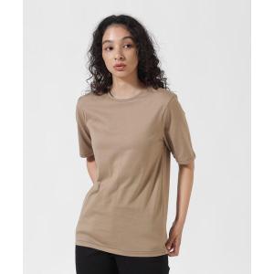 tシャツ ATON (エイトン) SUVIN 60/2 PERFECT S/S T-SHIRT レディース