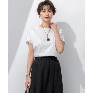 23区（ニジュウサンク） tシャツ 「汗じみ防止加工」スカーフプリント