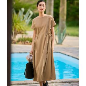 ワンピース 「撥水加工/汗シミ防止/洗える」コンビデザイン マルチ
