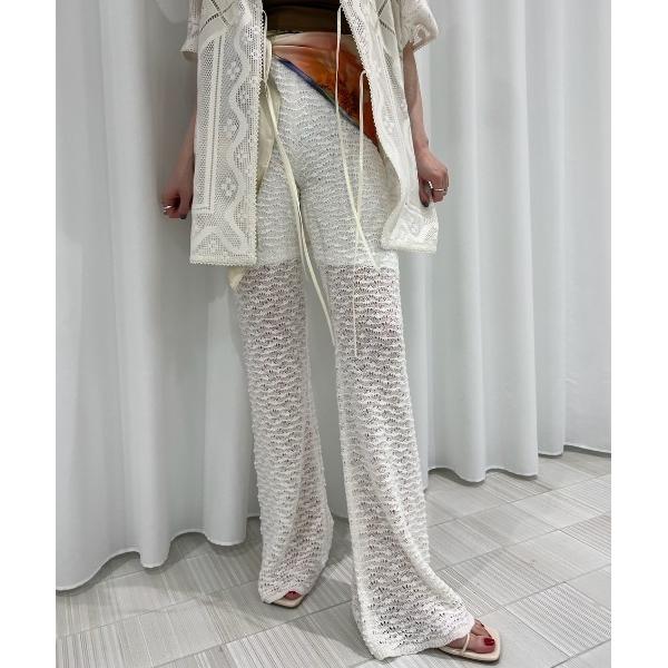 パンツ SPANGLES LEGGINGS KNIT PANTS レディース