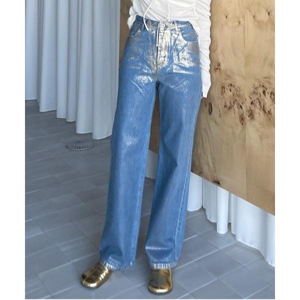 ジーンズ デニム デニムパンツ FOIL STRAIGHT COLOR DENIM レディース