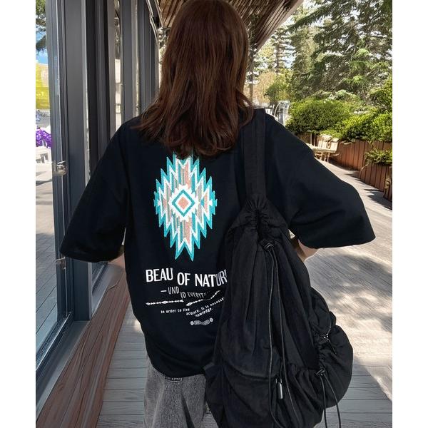 tシャツ レトロ ポップ サガラ刺繍 半袖 Tシャツ 韓国 ファッション ストリート レディース メ...