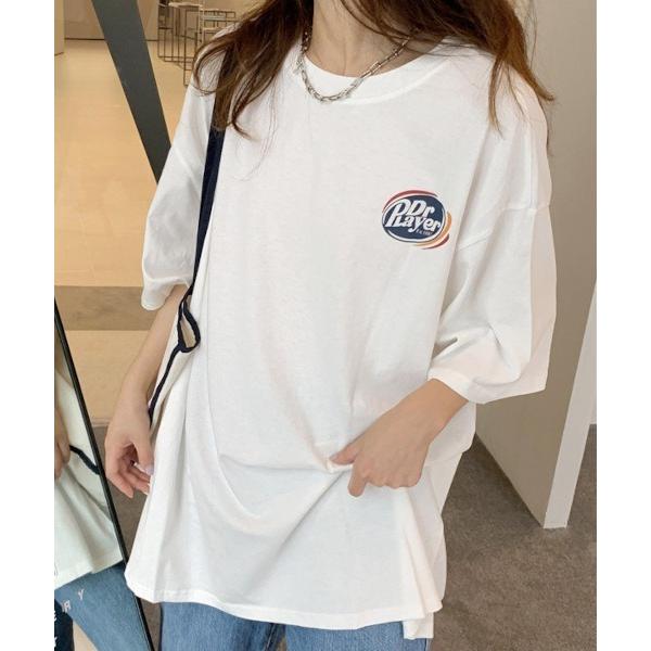 tシャツ 半袖 「カラーBIGTシャツ Dr Player（MA/EK107） レディース