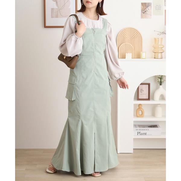 ジャンパースカート ｎｏｈｅａカーゴマーメイドジャンスカ