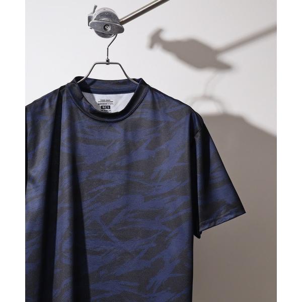 tシャツ DRY print short-sleeved T-shirt / 総柄プリント半袖Tシャ...