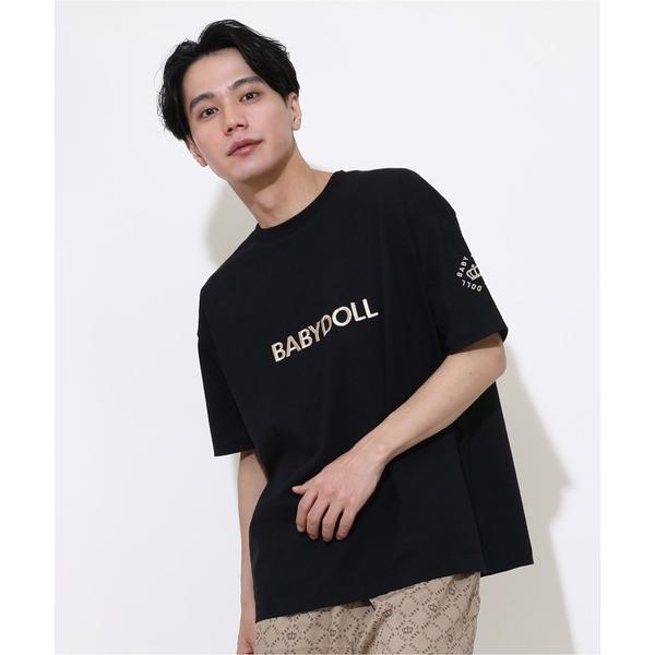 tシャツ 「綿100％」 親子お揃い ロゴ刺繍Tシャツ 0340A メンズ レディース