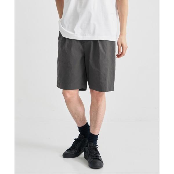 パンツ 「ATON / エイトン」STRETCH NYLON LINEN WIDE 2TUCKED ...