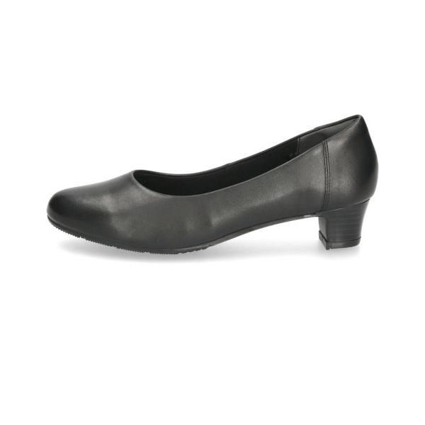 パンプス ラウンドトゥ4cmヒール本革パンプス　991105「Parade」