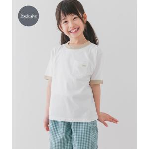 tシャツ 「別注」Lee×DOORS　リンガーTシャツ(KIDS) キッズ 子供服 男の子 女の子