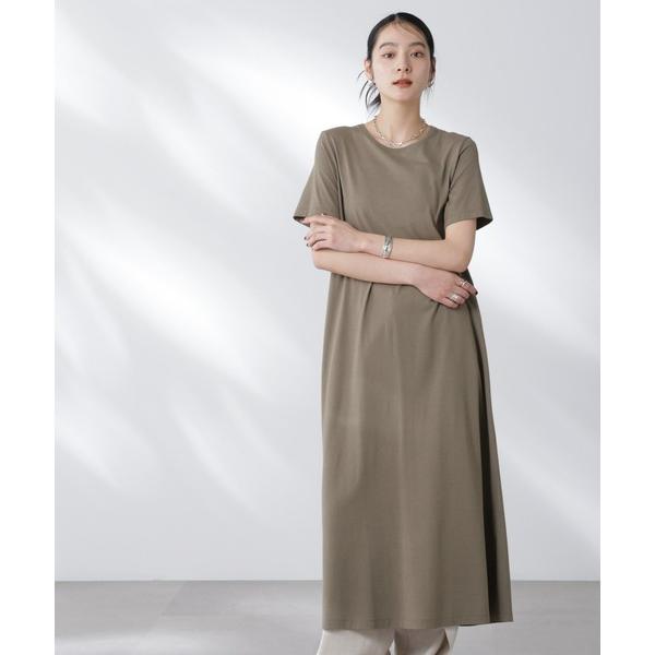 ワンピース Anti Soaked(R) 汗染み防止フレアワンピース