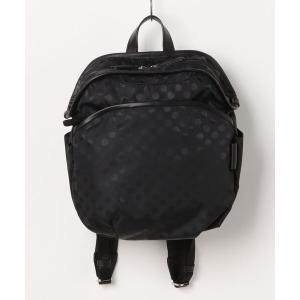 デイバック リュック Polka Dots　パイピングポケットコンパクトリュック レディース