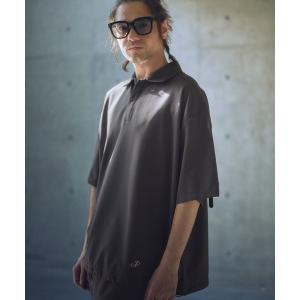 ポロシャツ ポロ ADAMPATEK/ripple looose polo shirt/リップルルーズポロシャツ(AP2514005) レディース メ