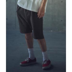 パンツ ADAMPATEK/ripple sarouel short pants/リップルサルエルショートパンツ(AP2518007) レディース メ