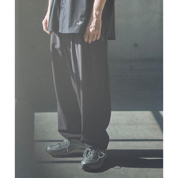 パンツ ADAMPATEK/ripple tuck relax pants/リップル タック入りリラ...