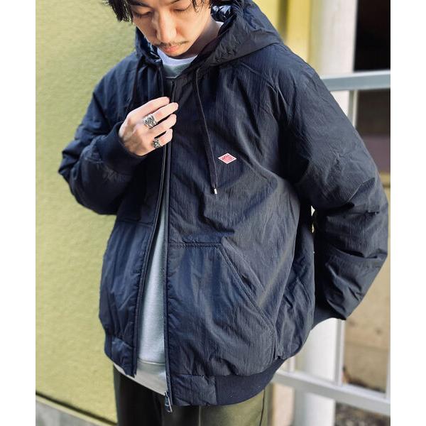 「DANTON」 ダウンジャケット MEDIUM ネイビー メンズ