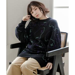 「ScoLar Parity」 長袖ニット M ブラック メンズ