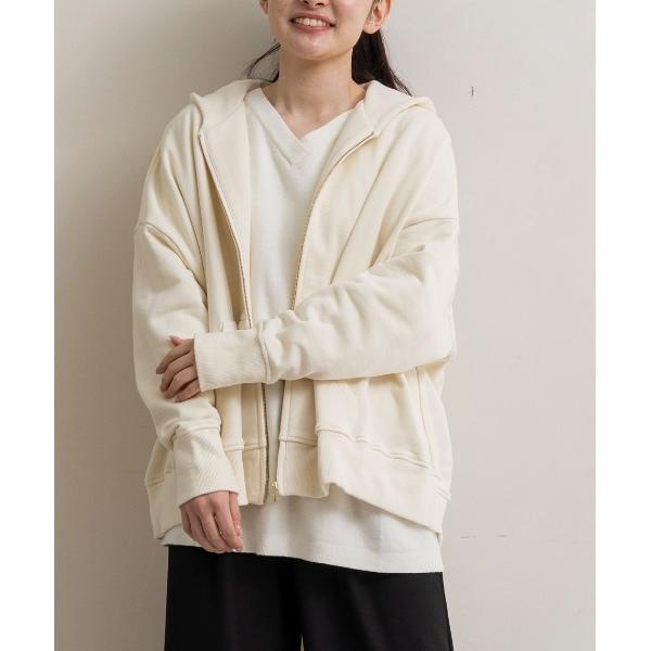 パーカー 「ZOZO限定発売」「SETENS/セテンス」ジップアップスウェットパーカー レディース