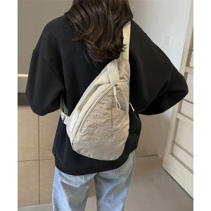 ウエストポーチ ウエストバッグ ナイロンボディバッグワンショルダーバッグ レディース